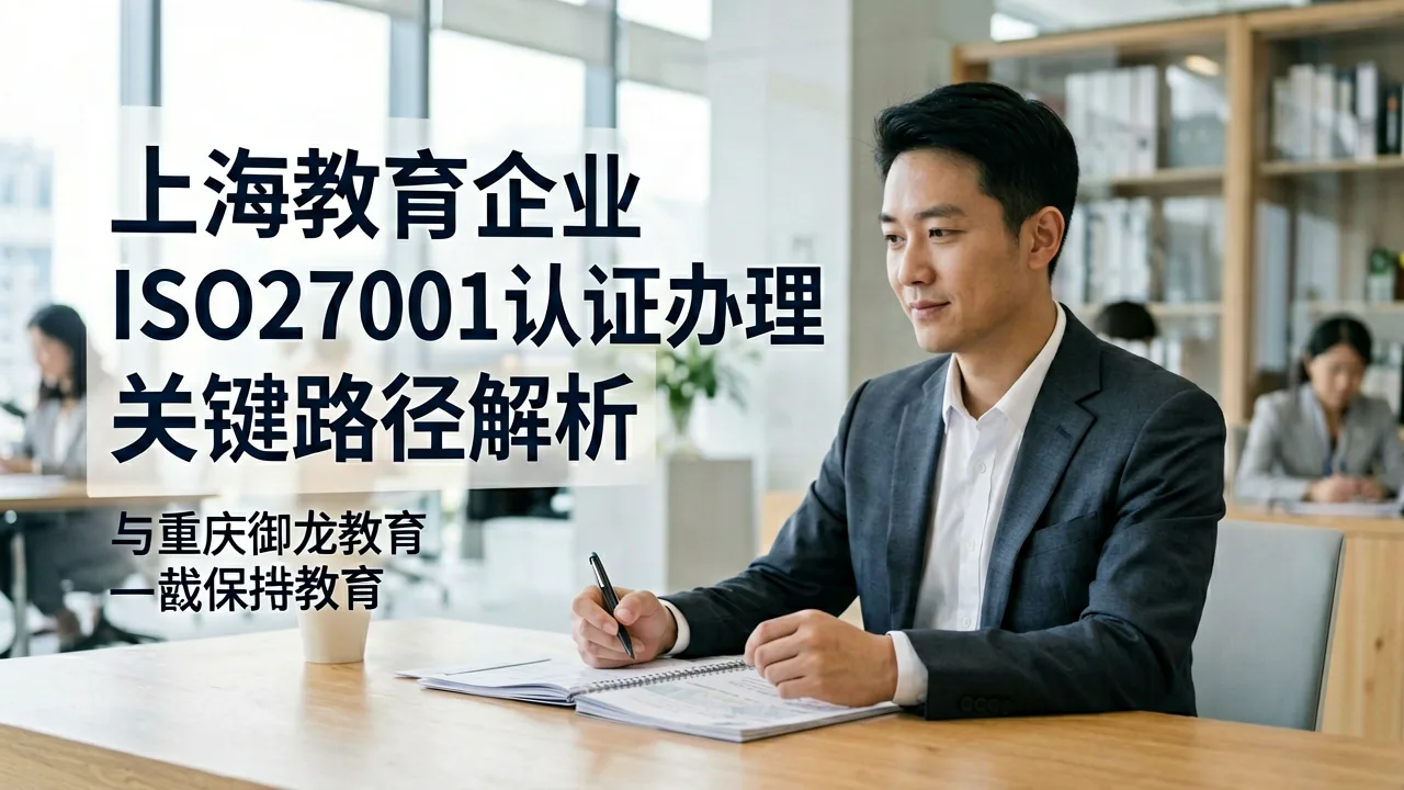 上海教育企业ISO27001认证办理关键路径解析