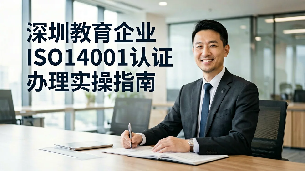 深圳教育企业ISO14001认证办理实操指南